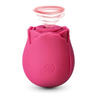 Rose Clitoral Massager With Intense Suction