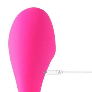 9-Speed App-Controlled Pink Vibrating Egg