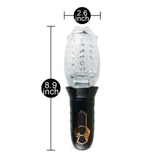 10-Speed Male Vibrating Masturbator