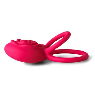 Vibrating Cock Ring with 10-Speed App-Controlled, Medical Grade Silicone, Waterproof, Plug-In Rechargeable