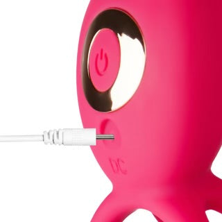 Vibrating Cock Ring with 10-Speed App-Controlled, Medical Grade Silicone, Waterproof, Plug-In Rechargeable