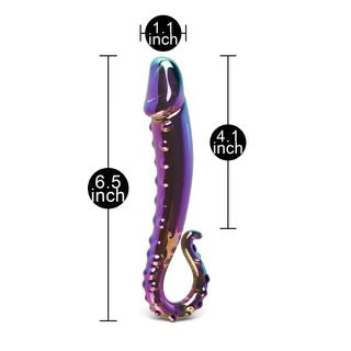 Multi Color Glass Dildo