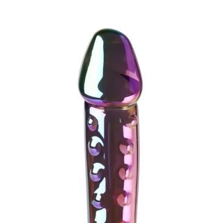 Multi Color Glass Dildo
