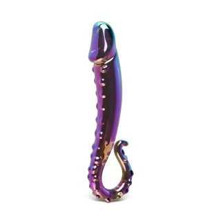 Multi Color Glass Dildo